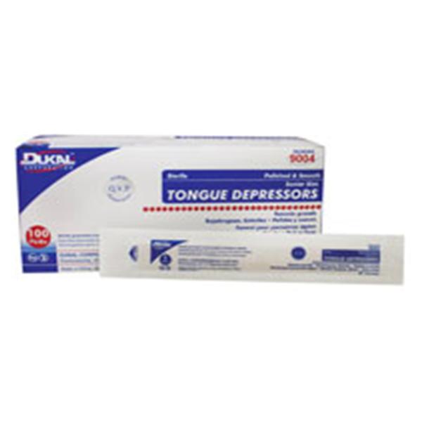 Tongue Depressor Wood Sterile Senior 1000/Ca